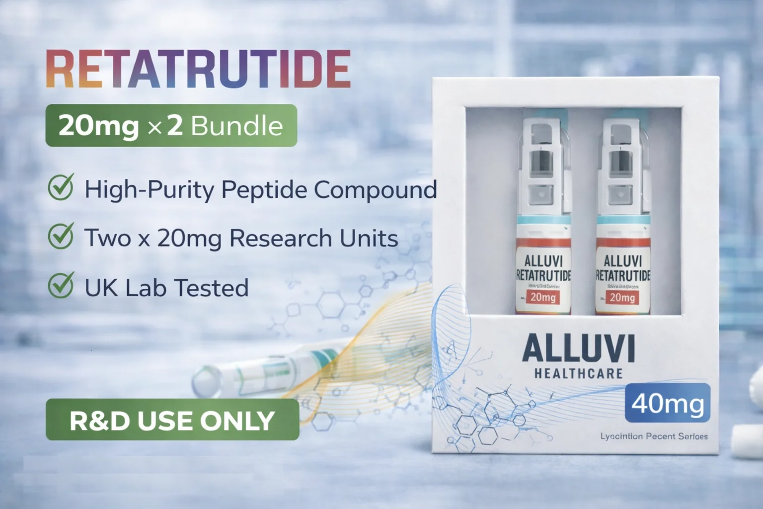 Buy Retatrutide 20mg USA – Alluvi Healthcare