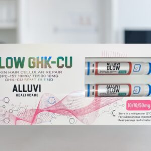 Glow 70mg GHK-CU Research Grade Copper Peptide | ALLUVI